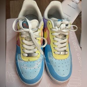 Custom Painted Nike Air Force 1